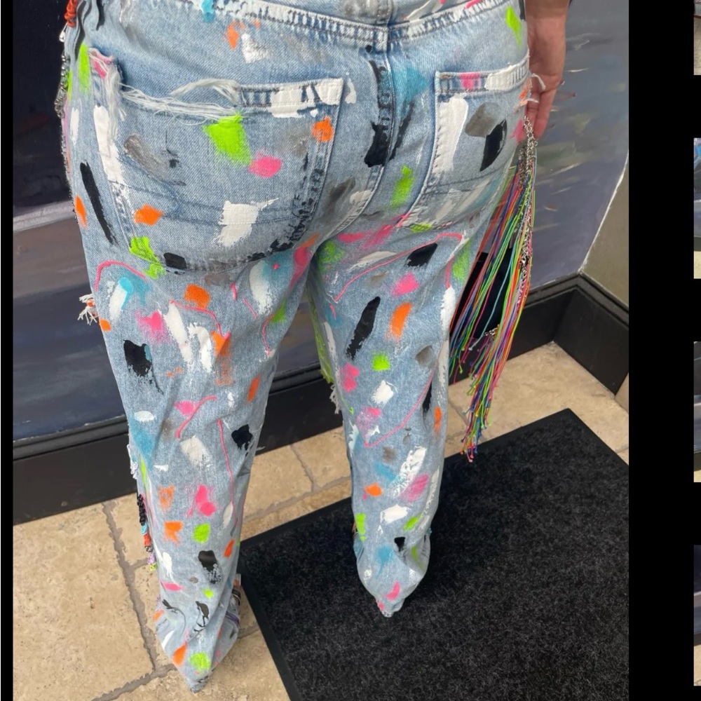 Exclusive Custom Denim Jeans - Picture 2 of 2